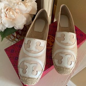 New Tory Burch logo espadrille flat 😍